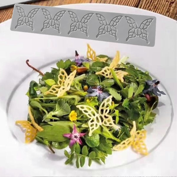 Spets Fondantform Lätt att Använda Deformeringssäker Miljövänlig Silikon Honungskaksdesign Spetsmatta för DIY 3