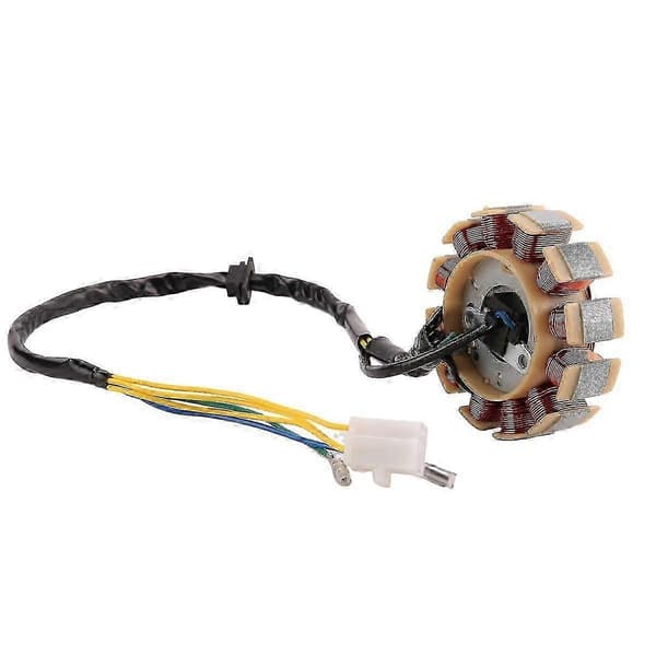 Spole 12-polet Stator DC Spole Tændingsstator til GY6 125Cc 150Cc