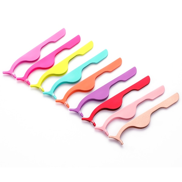 5 stk. Kunstige Vipper Vippe Tang Klip Makeup Applikator Tool