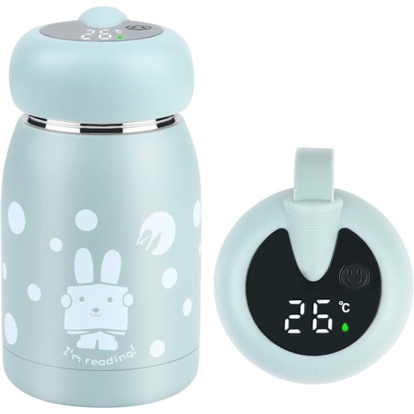 ##/Stainless steel children's thermo bottle with LED temperature display##/