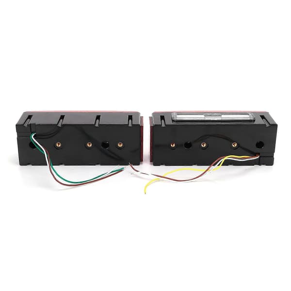 2st LED Bakljus IP68 Vattentät Röd Baklykta Universal för Pickup Lastbil Båt DC12V