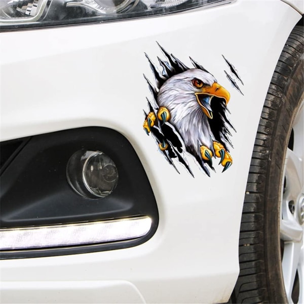 3D Ørn Bilstikker, Clveshje 3D Ørn Bilsticker Auto Kreati