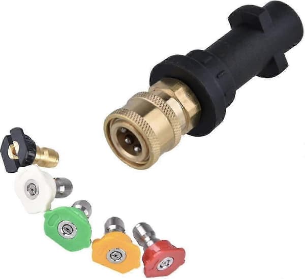 Högtryckstvätt Adapter Tillbehör För Karcher K2 K3 K4 K5 K6 K7 Krcher Handeldvapen, 1/4' Snabbkoppling
