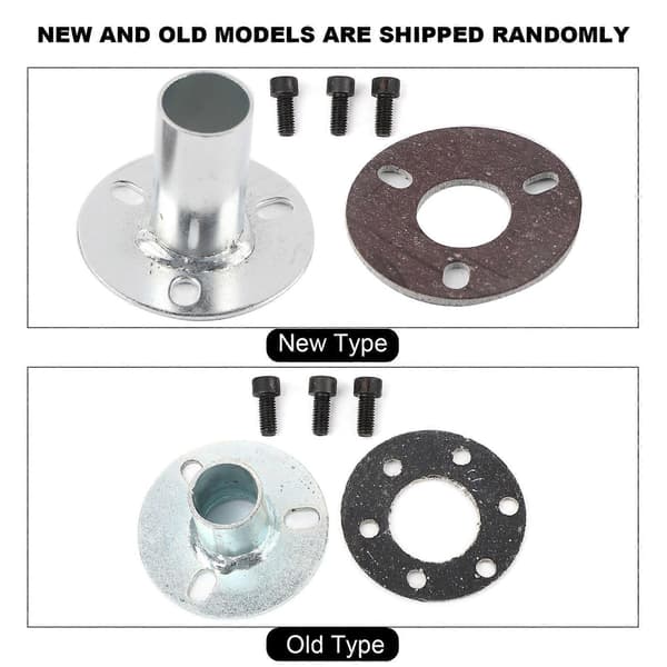 Rustfri Stål Udstødningspotte Lyddæmper 20mm/0.8in Modificerede Dele til 2 Takts Motorcykel Rød