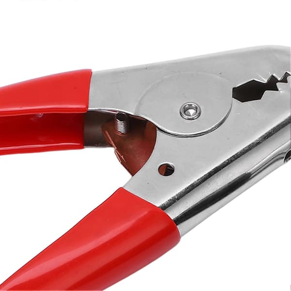Par 600AMP Sort Rød Booster Startkabel Klemmer Batterioplader Clips Universal til Bil