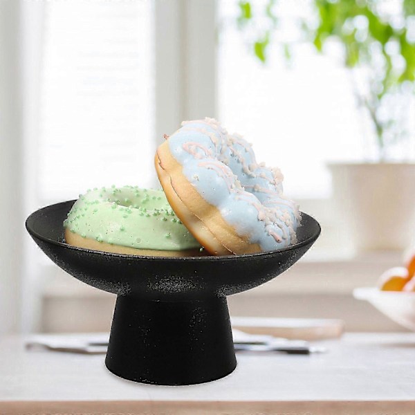 Keramisk frugtskål piedestal frugtskål dessert snack serveringsstativ til køkkenborde banket