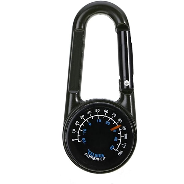 1 st Kompass Camping Klättring Vandring Mini Metall 3-i-1 Multifunktionell