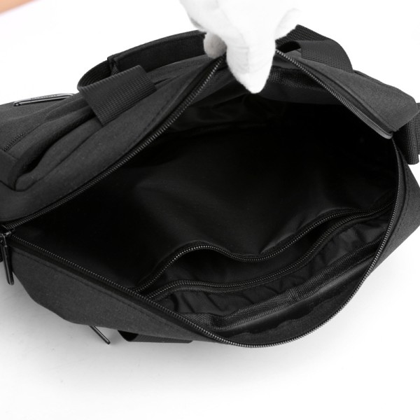 Koffert skulderveske med justerbar avtagbar skulderstropp