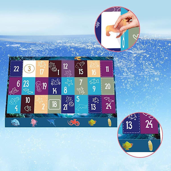##/Julekalender, 24 Dages Jule Blind Box, undervandsverden##/