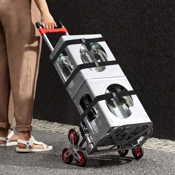 4-pakks sett med stropper, 2,5 CM * 4 M, kraftige stropper med