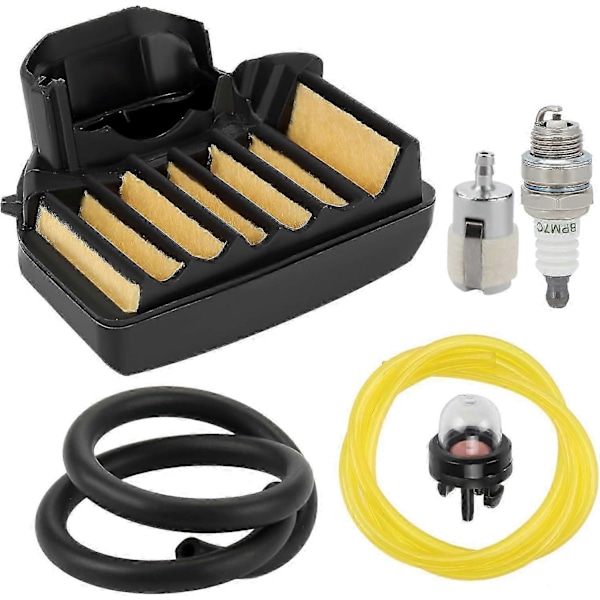 455 Luftfilter Tune Up Kit til Husqvarna 455 Rancher 460 Rancher 460 455E 461 Motorsav 537255701 Vedligeholdelsessæt med Brændstoffilter Tændrør Primer Pu