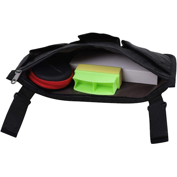 ##/Rullstolsförvaringsväska för armstöd, handsfree, hängande, svart##/