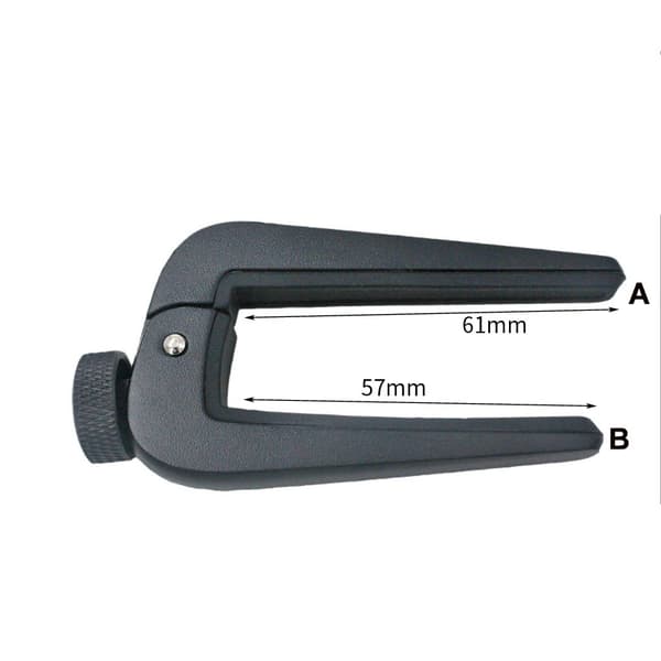 1 kpl (Hopea) Kitara Capo, Pro Alloy Kitara Capo Ruuvivirityksellä