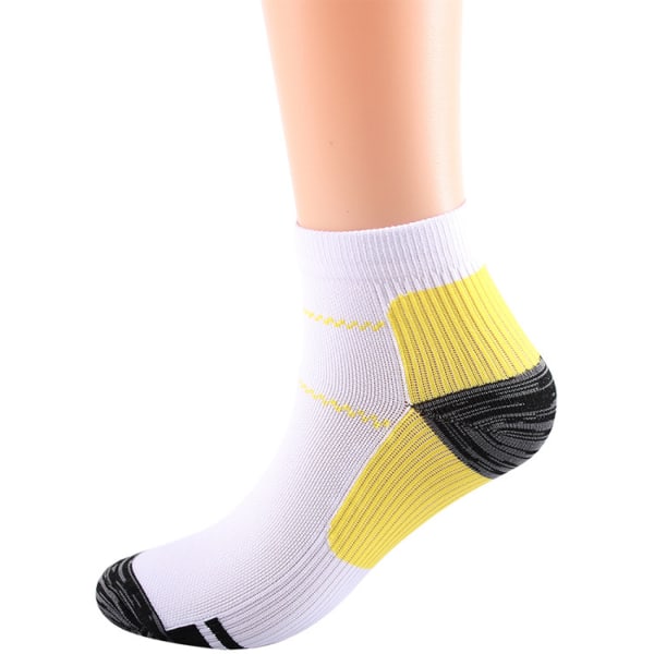 #Korte sokker 6 par fargerike kompresjonssokker for smerte/hevelse#