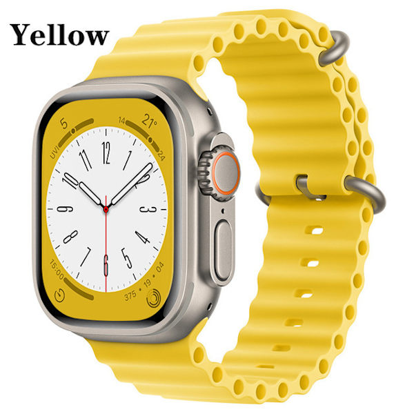 Apple Watch 49mm Gul Ocean Rem