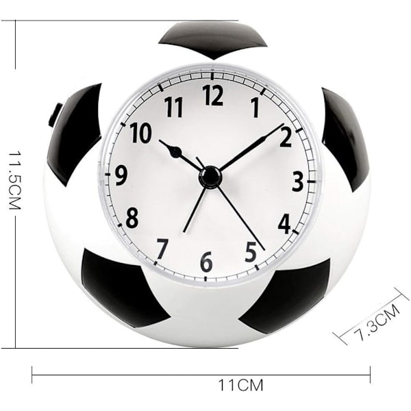 ##/(Red) Kreativ Barnväckarklocka Student Enkel Fotbollsklocka##/