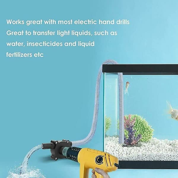 Vattenpump för Hemträdgård, Portabel Mini Vattenpump Självsugande