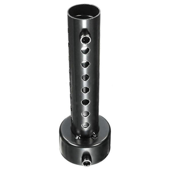 2x Universal Motorcykel Udstødningspotte Lyddæmper Db Killer Lyddæmper 48mm Sort-AH