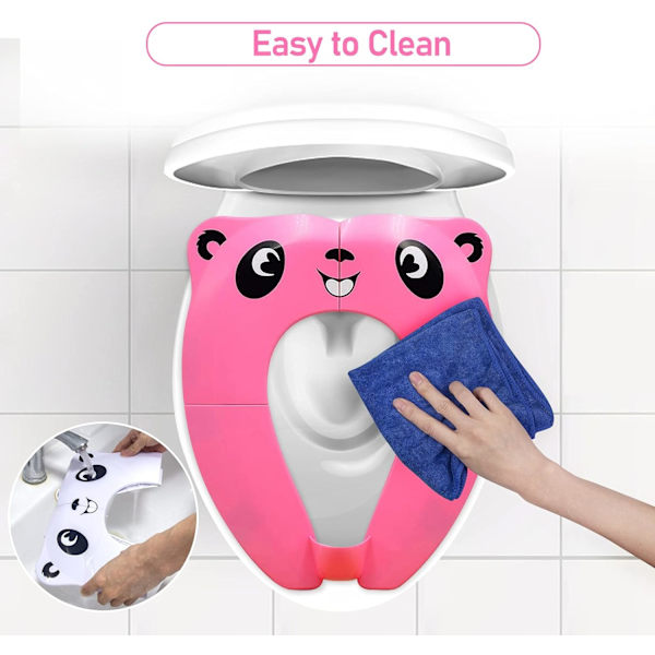 Babysæde til toilettet, Foldbar Børnetoiletsæde, Babytoilet