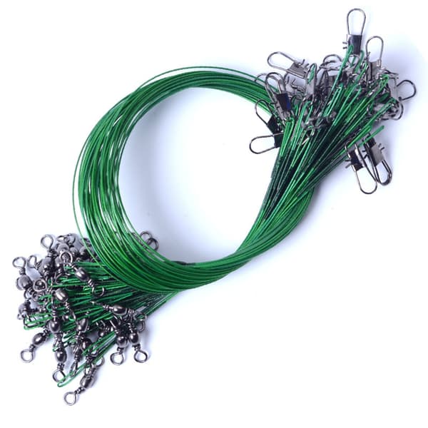 ##/Leader line Fluorocarbon Leader 30cm Jerkbait wobbler leader 50 stycken##/