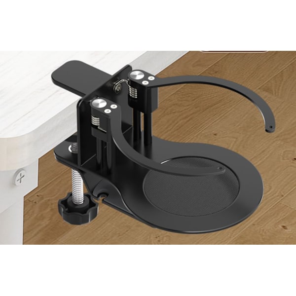 ##/Huvudtelefonhållare 3-i-1 Under-Desk Clamp Controller Stativ##/