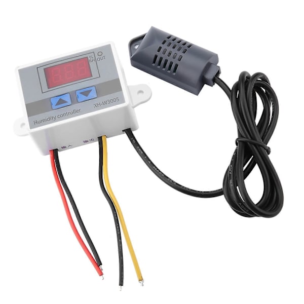 XH-W3005 Digital Hygrometer Switch Controller Fugtighedssensor 0~99%RH 220V
