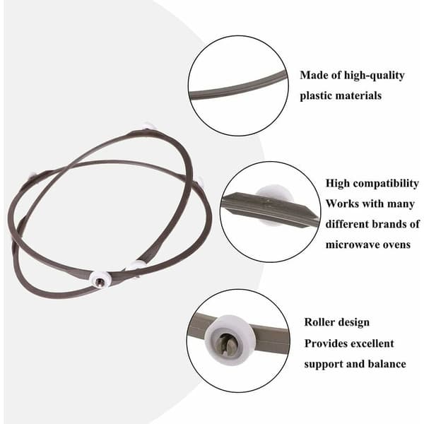 /#/17,8 cm Universal dreieskiveholder, Mikrobølgeovn dreieskive roterende Ri/#/
