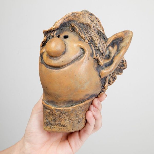 Keijupuutarhan Elfipuun Kurkistelija Uutuus Puutarhakoristeet Puutarhan Gnome