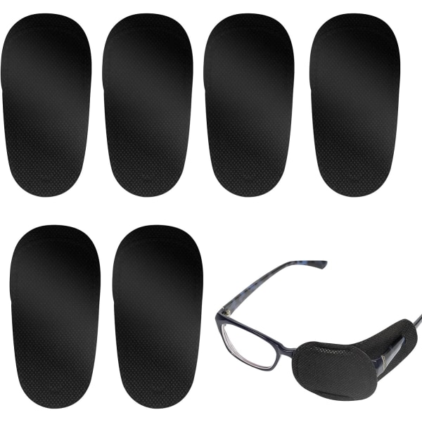 6 Pieces Eye Patch for Glasses, Large Size Medical Eye Patch to C