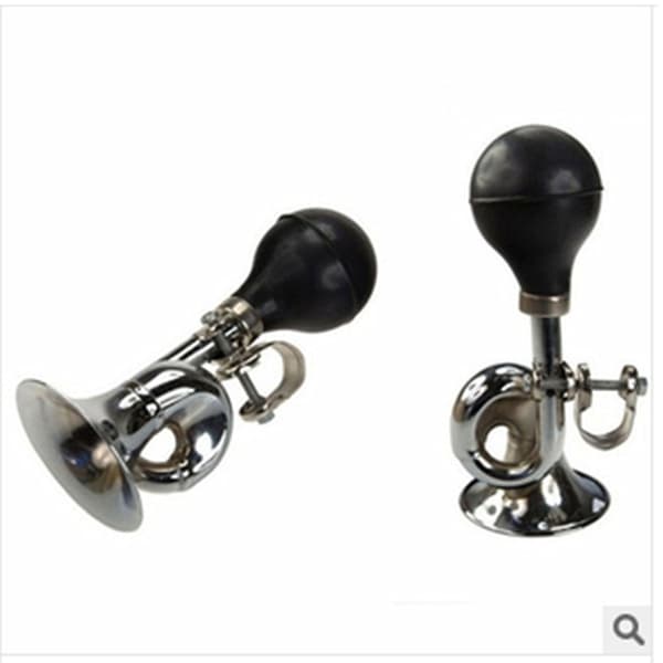 ##/2 stycken cykelhorn, metall, clown horn##/