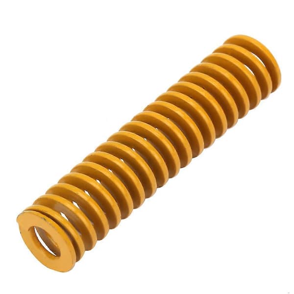 2 st OD 12 mm ID 6 mm Extra Lätt Last Formpress Fjäder Gul (TF12*40mm)