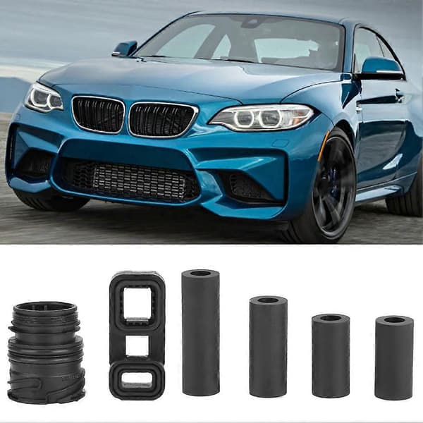 6 stk. Batteri Ventilhus Kasse Muffe Konnektor Gummiblok Olie Rør Prop Kit 6HP26 6HP28