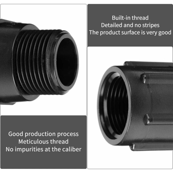 /#/Have Regulator - 20 Psi (Sort) 3/4 Rørtråd Dryp I/#/