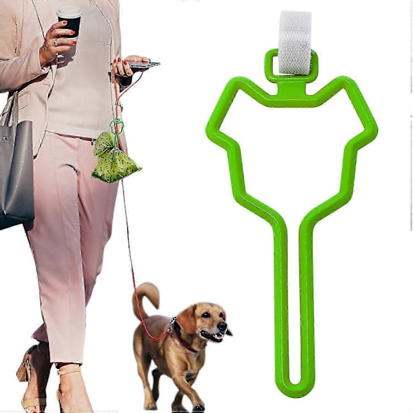 Koiran Kakkapussin Handsfree-pidike, Jätepussin Annostelija Siivoustyökalut Lemmikin Roskapussin Kiinnike Kestävä Koiralle