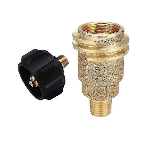 Qcc1 Propan Adapter Gasregulatorventilfitting 5042 Han Qcc1 Møtrik Propan Gasfitting Slangeadapter