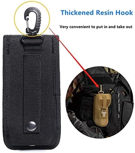 Clay Farve-Molle Brilletui Outdoor Holdbar Taktisk Pose Solbriller