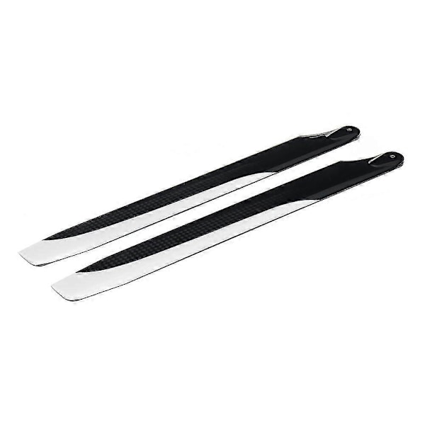 1 par PUDU 230mm Kolfiber Huvudrotor Blad Propeller För RC Helikopter