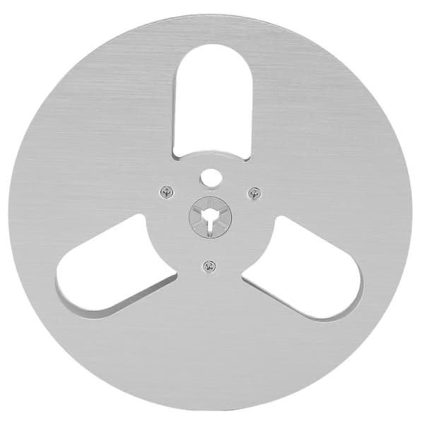 1/4 7 Tommer Tom Spole 3 Huller Aluminium Legering Åbningsmaskine Del Optagespole til TEAC Sølv