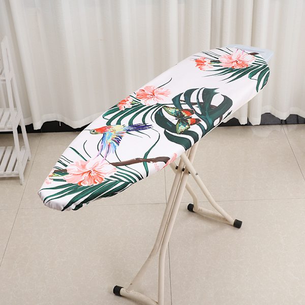 ##/Strykjärnsbrädeöverdrag, 140*50cm, Komplett Set, Bomull, Tropiskt Le##/