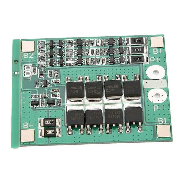 3S 12V 25A Lithium Batteribeskyttelseskort PCB BMS med Balance Circuit