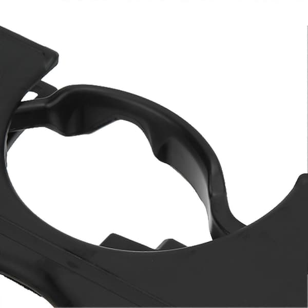 Uttrekkbar koppholder for dashbord ABS 55620?35050 Svart erstatning for 4Runner 1996?1999