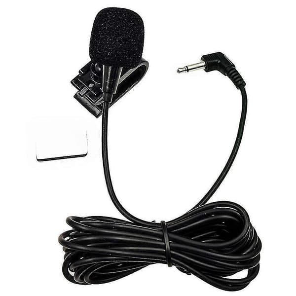 Bil Audio Mikrofon 2.5mm/3.5mm Klemme Jack Plugg Mikrofon Stereo Kablet Ekstern Mikrofon