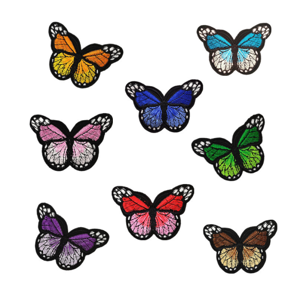 36 Pieces Embroidery Iron-on Patch, Embroidery Sticker Iron on Pa