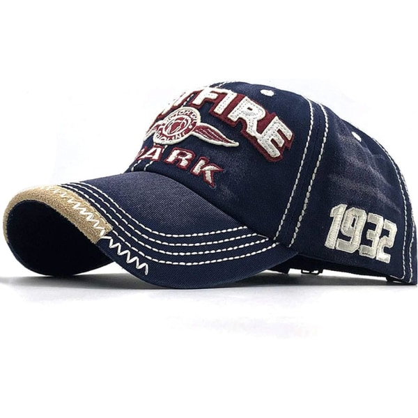 Vintage Baseball Cap Mænd Spark Bogstaver Cap Snapback Hip Hop Flat
