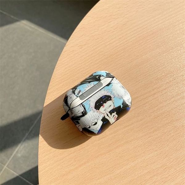 TPU-skyddande fodral för tredje generationens Airpods (blå bakgrund