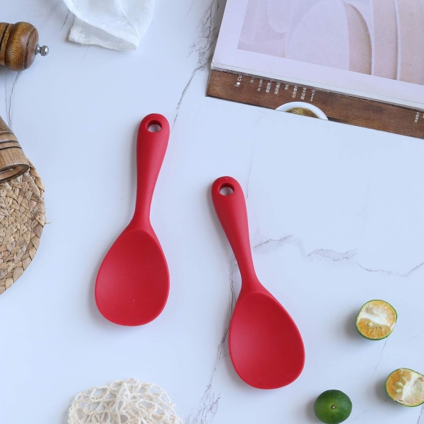 Tarjoiluspatula, Silikonispatula Riisispatula Spatulat Riisikeittimelle