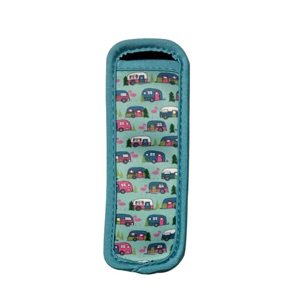 Popsicle Cover Gjenbrukbar Popsicle Holder Fleksibel Popsicle Pose Fargerik Is Popsicle Cover for Sommer D