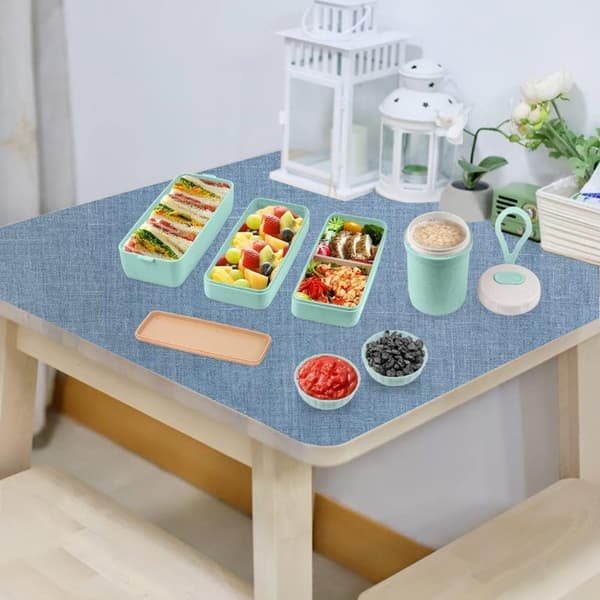 ##/Madkassesæt Lækagesikker Bento Boks Mikrobølgesikker (8 Dele)##/