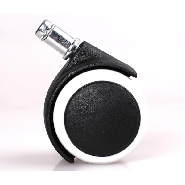 Sett med 5 harde gulv hjul 11mm - for kontorstol, 11/50 mm, W