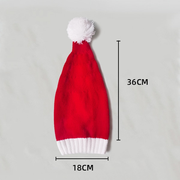 ##/2-delad julhatt Stickad barnhatt##/